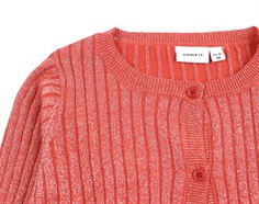 Name It hibiscus cardigan glitter